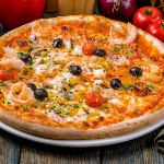 Pizza dinde