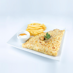Crpe poulet champignon