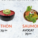 CHIRACHI Servis sur un lit de riz vinaigr