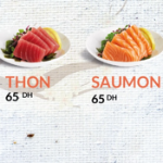 SASHIMI Servis par 5 pices