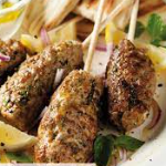 Brochettes viande hache