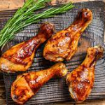 Croques poulet (cuisses de poulets 4 Personnes).