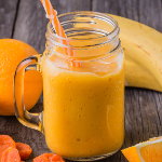 JUS DE BANANE A L'ORANGE